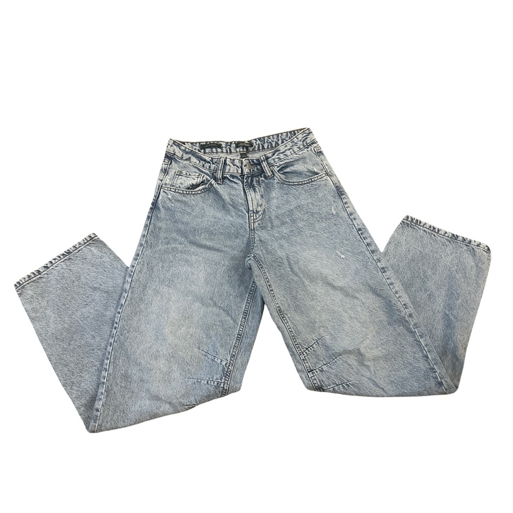 Low Rise Barrel Jeans - Picture 5 of 5